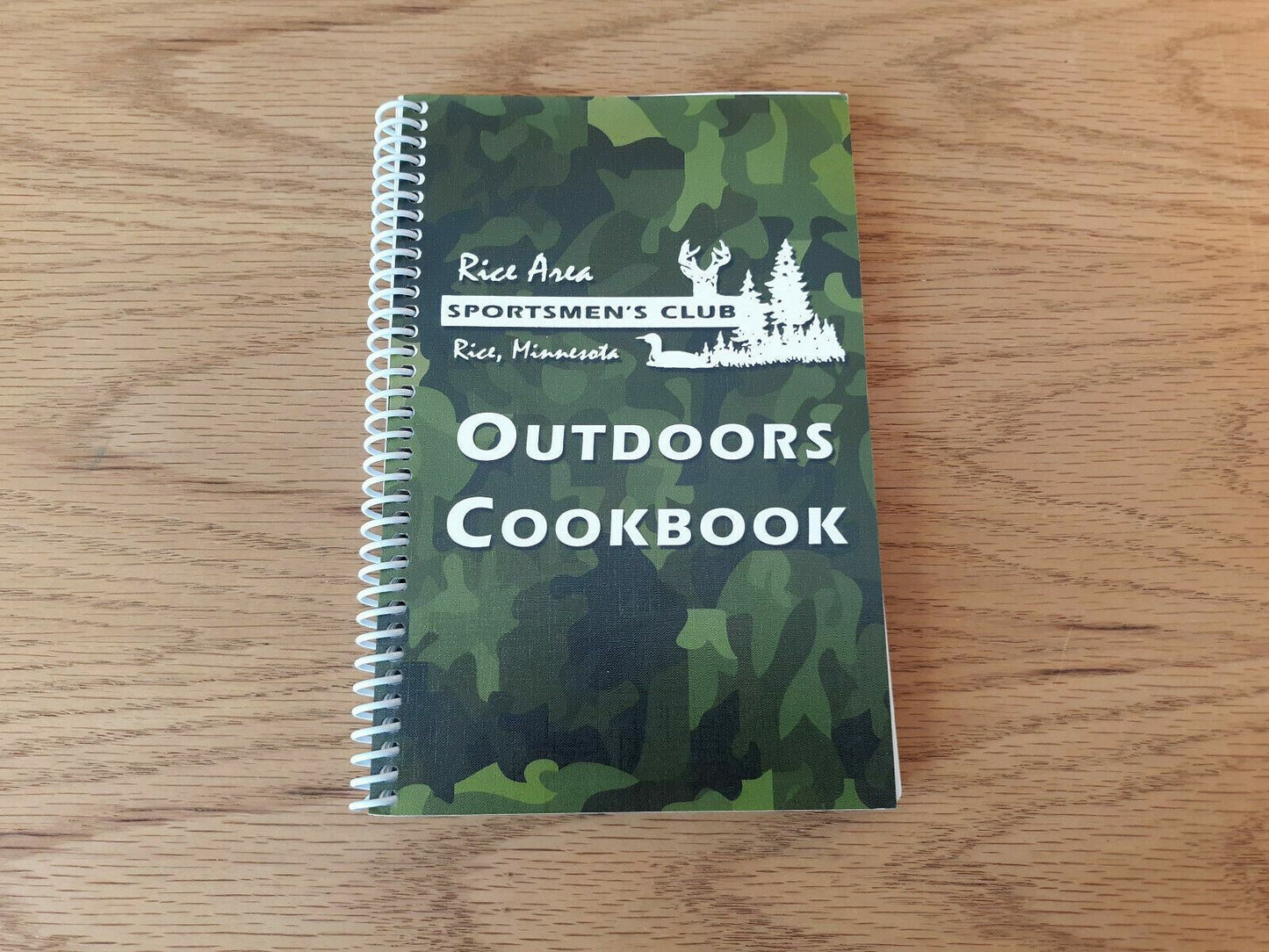 Outdoors Cookbook Rice Area Sportsmen's Club Rice Minnesota