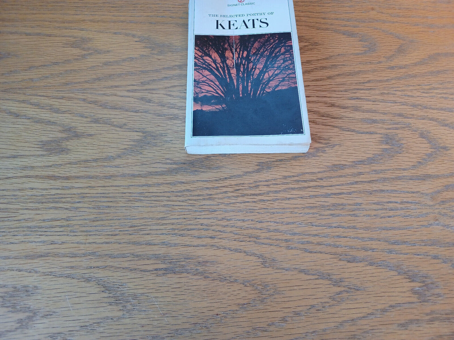 The Selected Poetry of Keats 1966