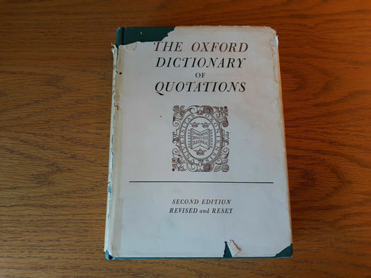 The Oxford Dictionary of Quotations 1955