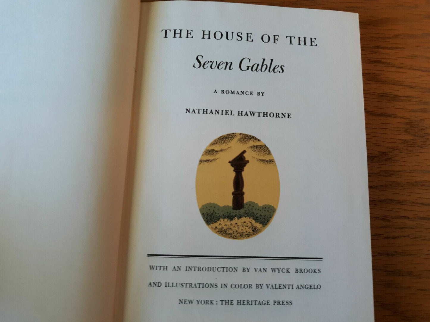 The House Of The Seven Gables By Nathaniel Hawthorne 1935