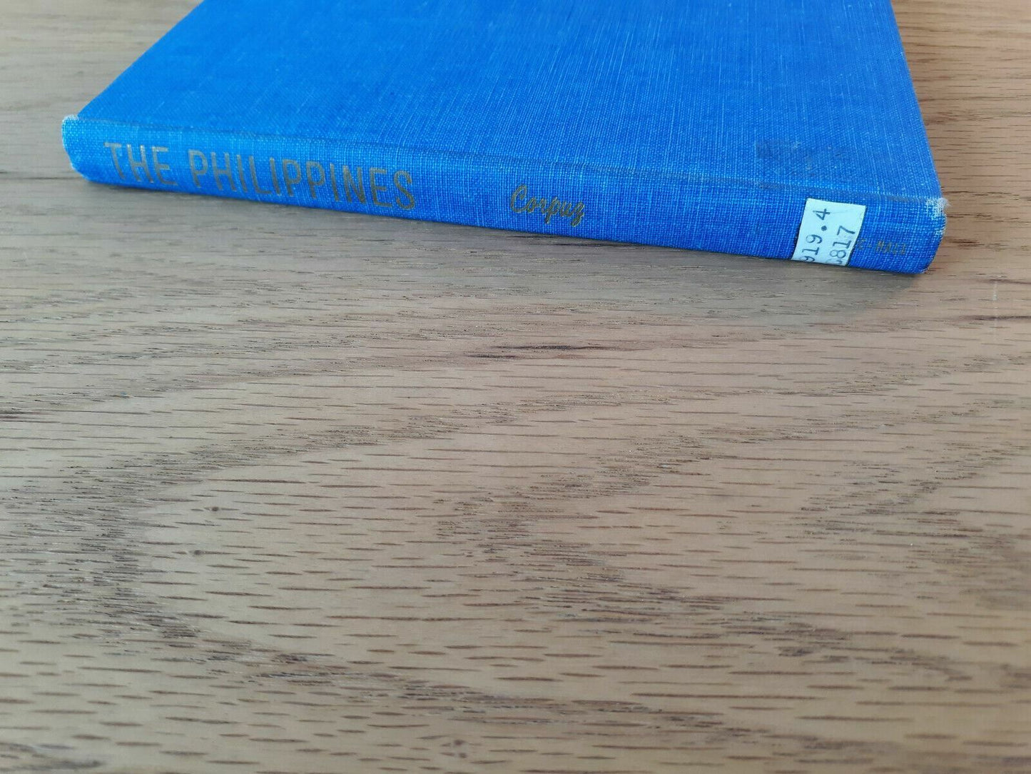 The Philippines. Onofre D. Corpuz 1965 Hardcover Prentice-Hall