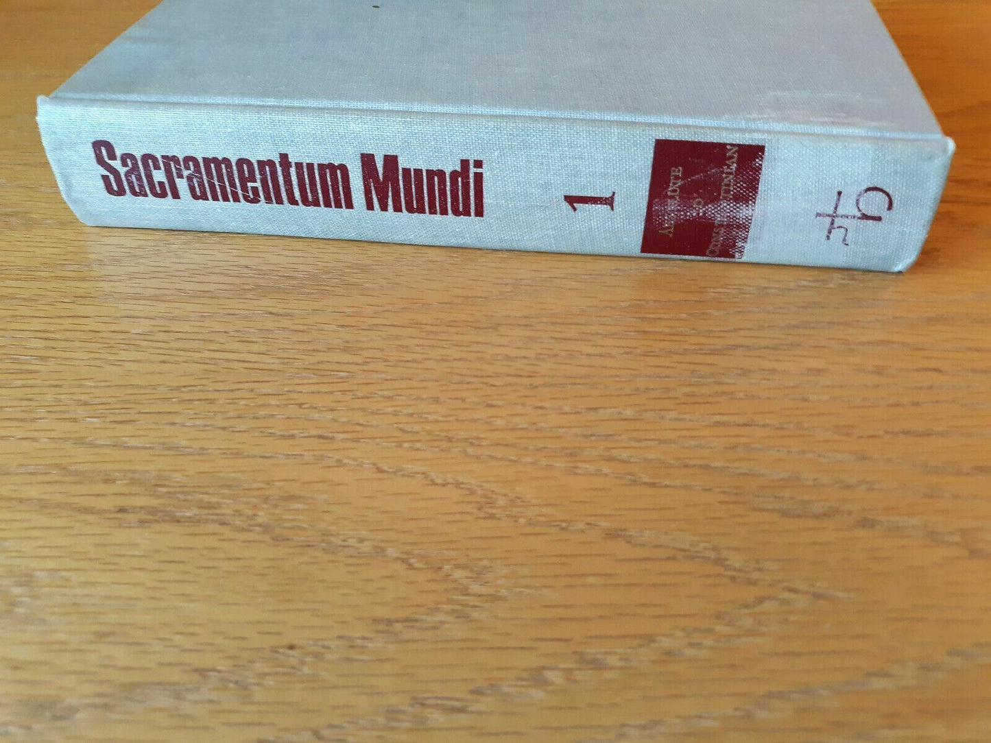 Sacramentum Mundi An Encyclopedia of Theology Herder and Herder Hardcover Vol 1B