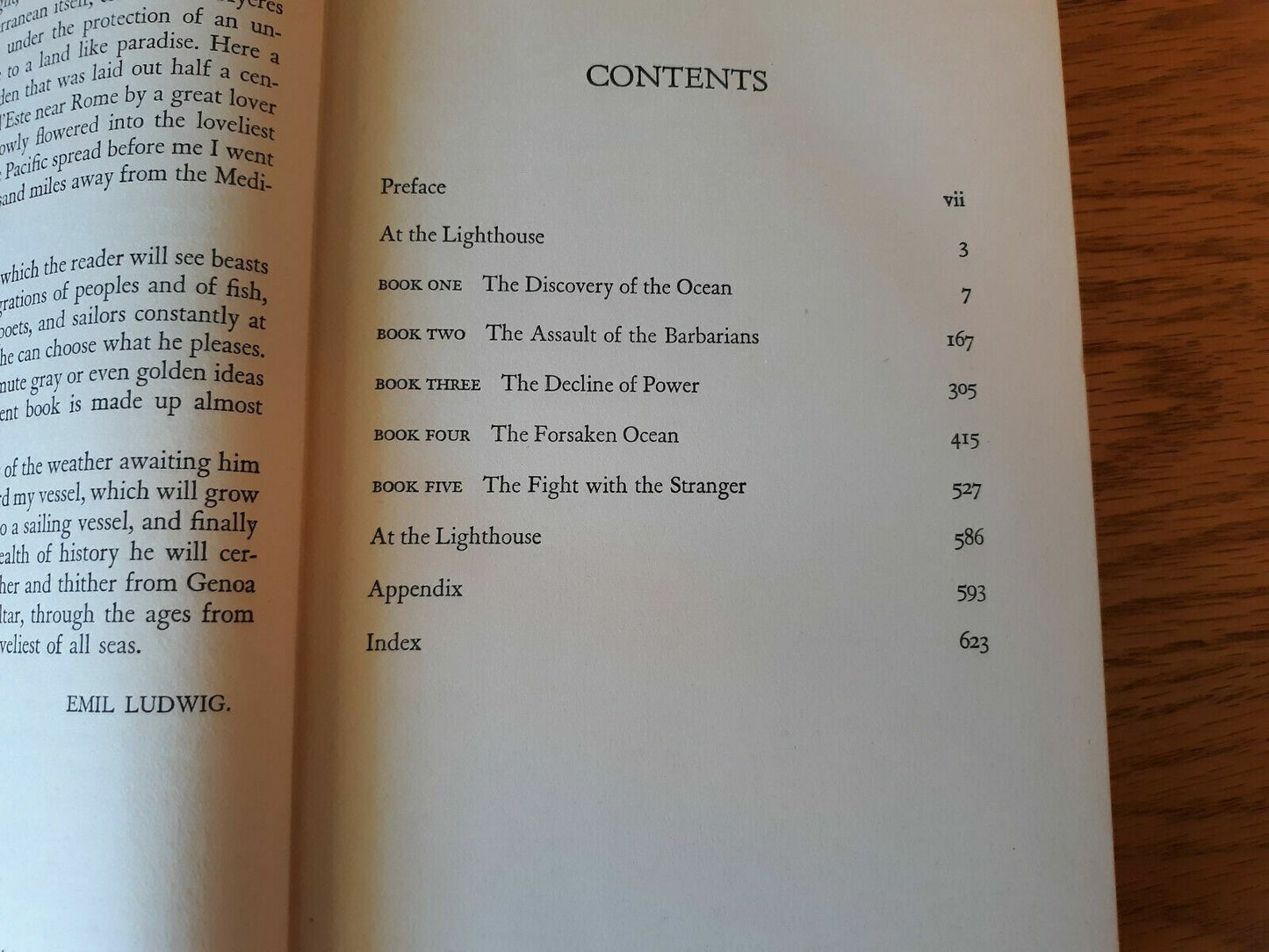 The Mediterranean Saga of a Sea by Emil Ludwig 1942