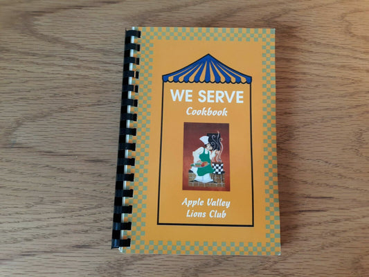 We Serve Cookbook Apple Valley Lions Club 2010 Minnesota