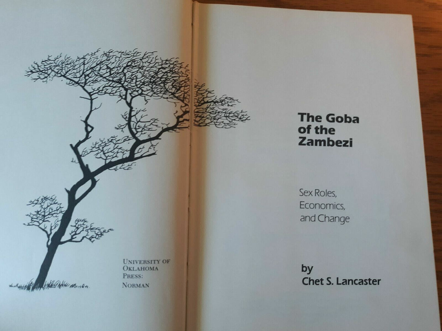 The Goba of the Zambezi by Chet Lancaster 1981