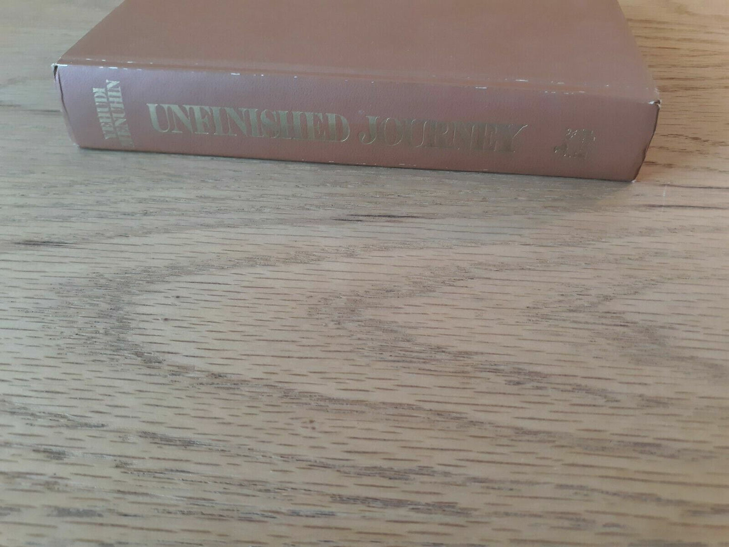 Unfinished Journey Hardcover Yehudi Menuhin 1976 Hardcover Alfred A Knopf