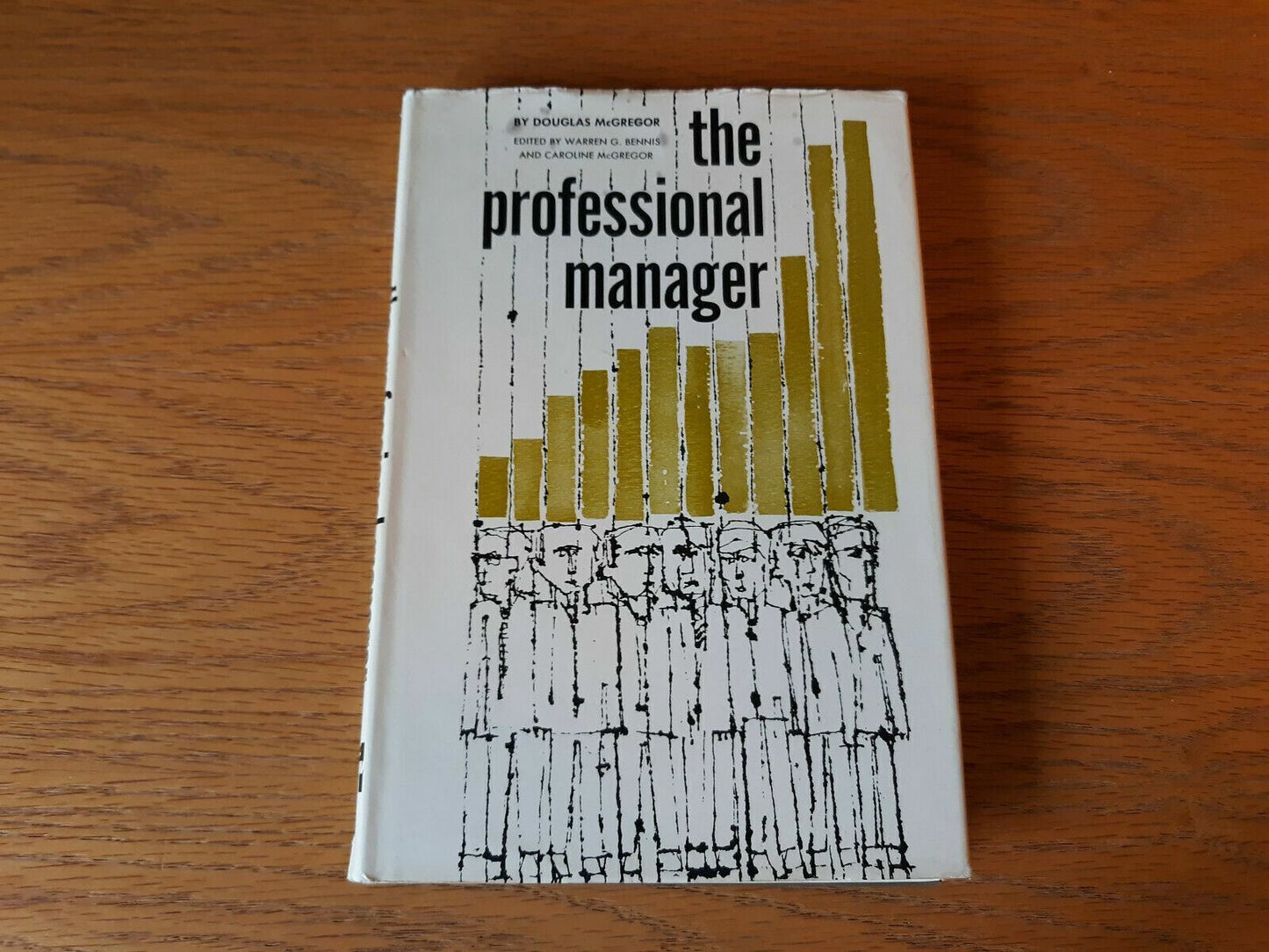 The Professional Manager by Douglas McGregor 1967 Hardcover Dust Jacket