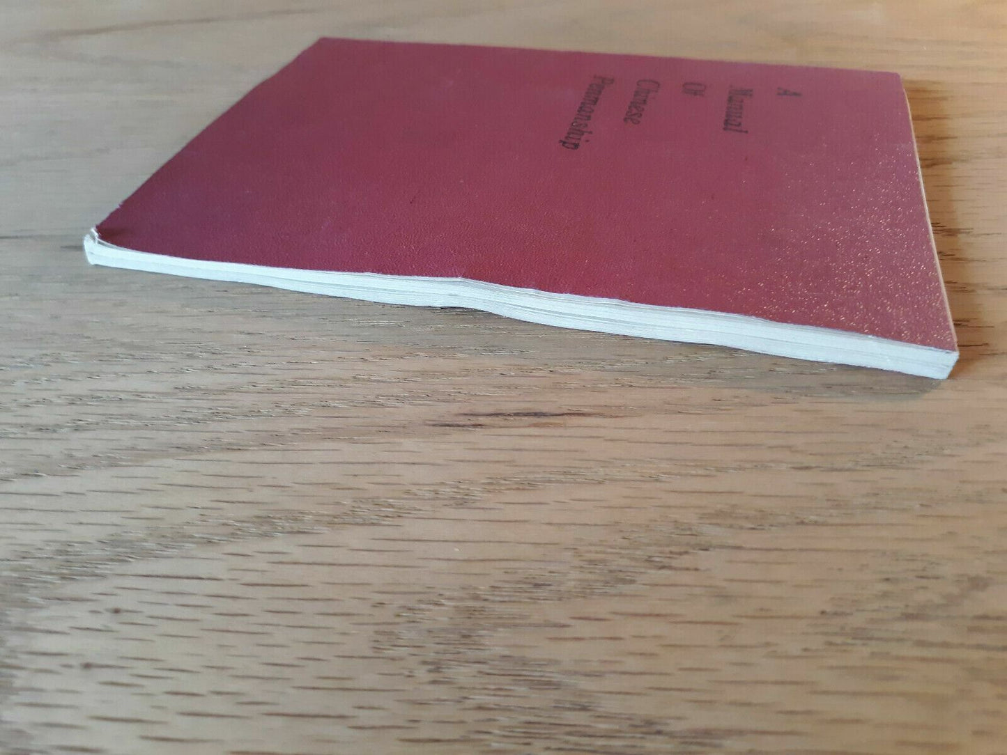 A Manual Of Chinese Penmanship Yen Sung-Pu Harold Weller 1928