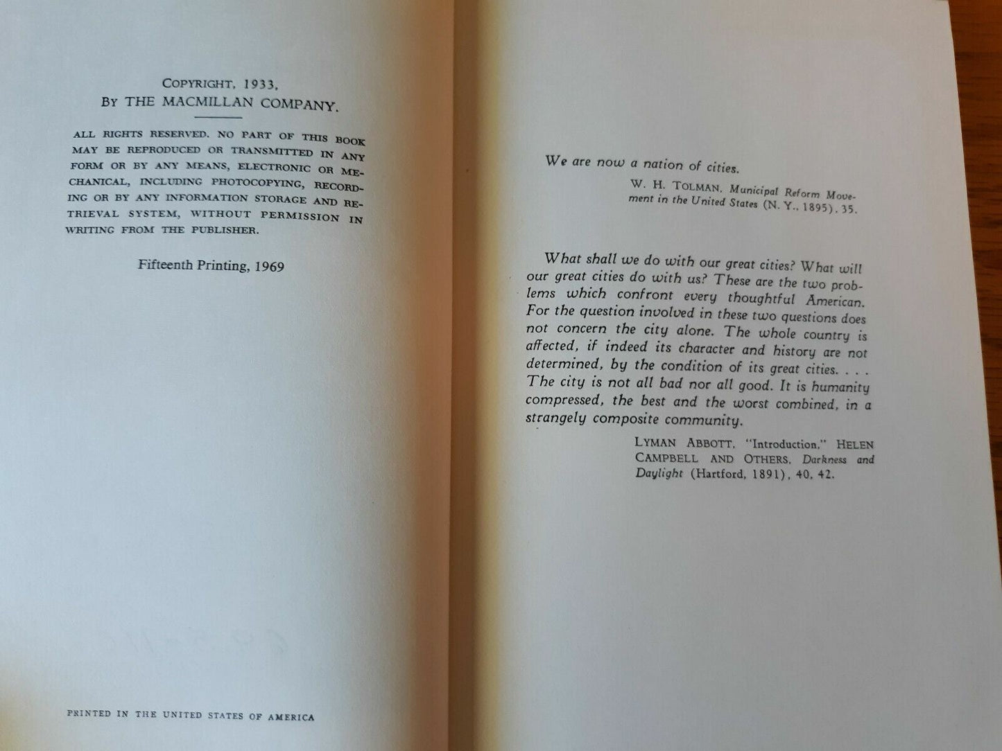 A History of American Life Volume 10 by Arthur Schlesinger 1969