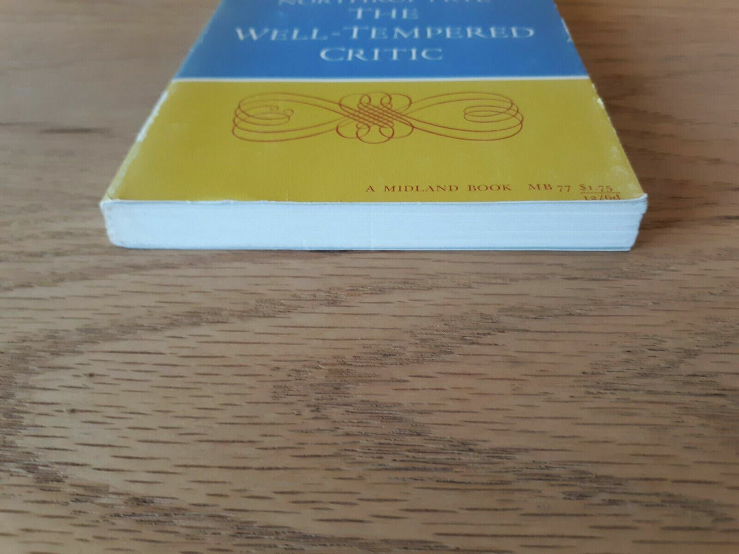 The Well-Tempered Critic by Northrop Frye 1963