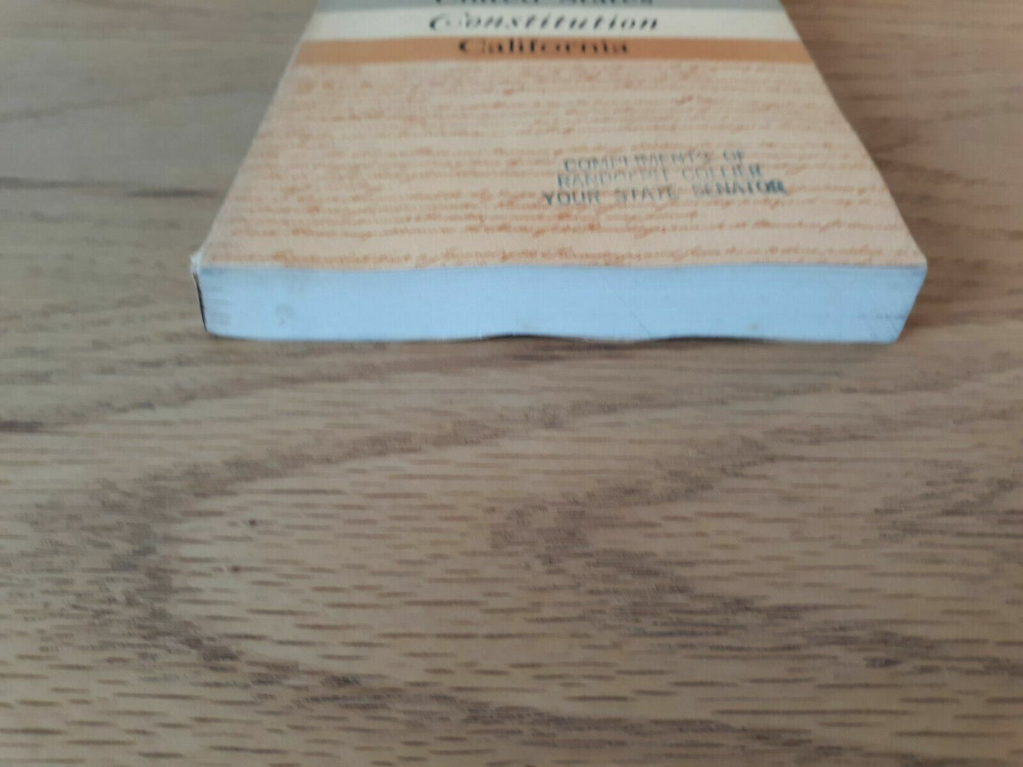 United States Constitution California 1970 C D Alexander Paperback