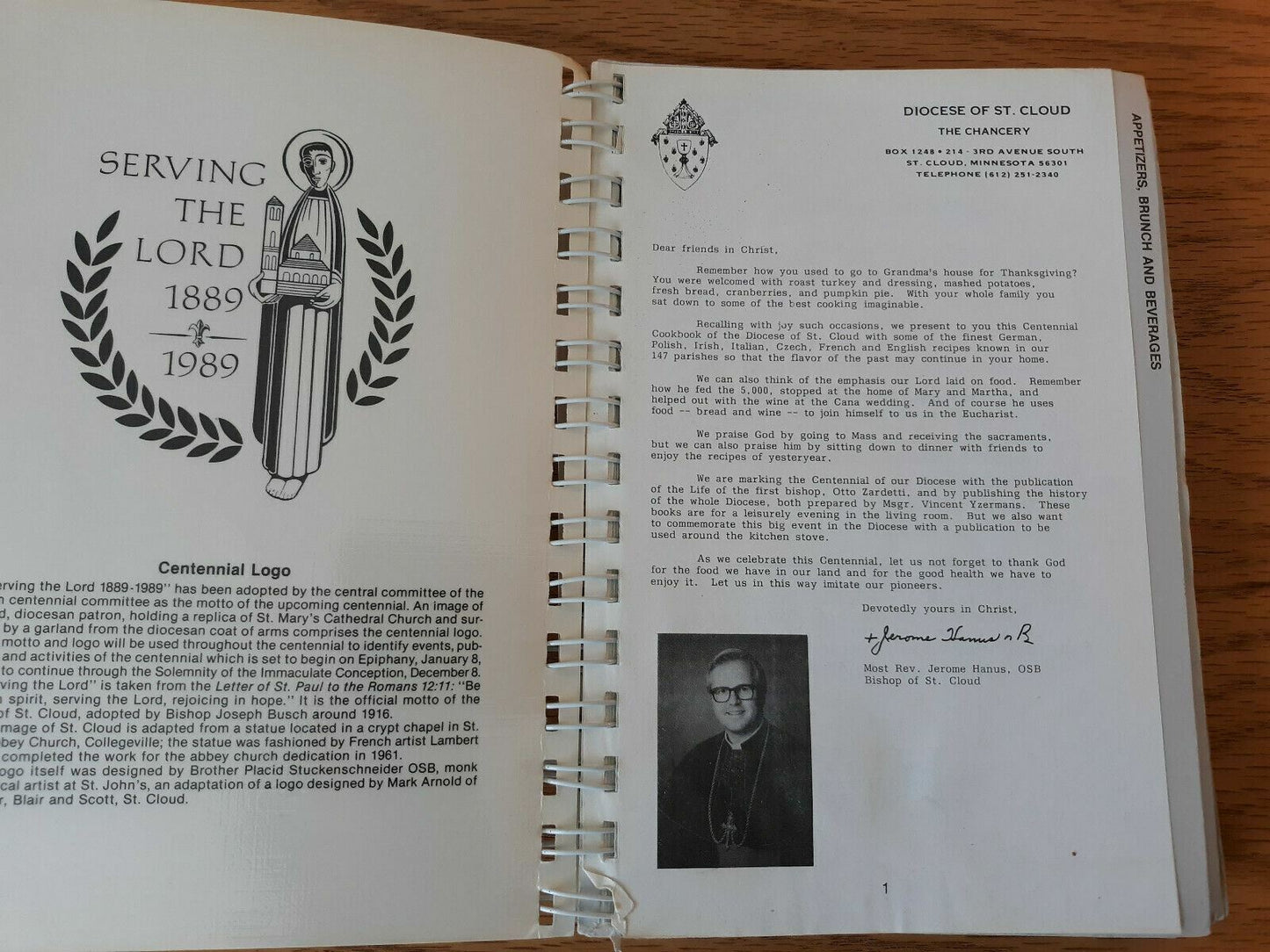 Centennial Cookbook Diocese of Saint Cloud MN 1989