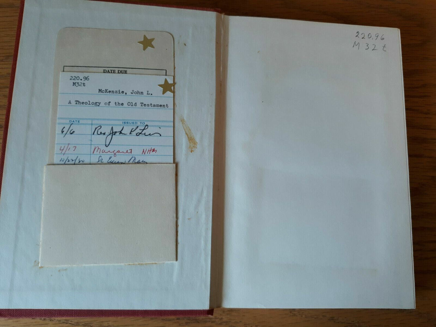 A Theology of the Old Testament by John McKenzie 1974