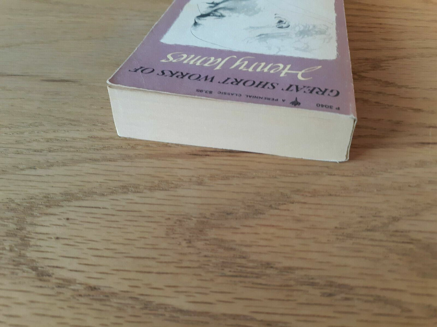 Vintage 1966 Great Short Work Of Henry James Paperback Harper & Row