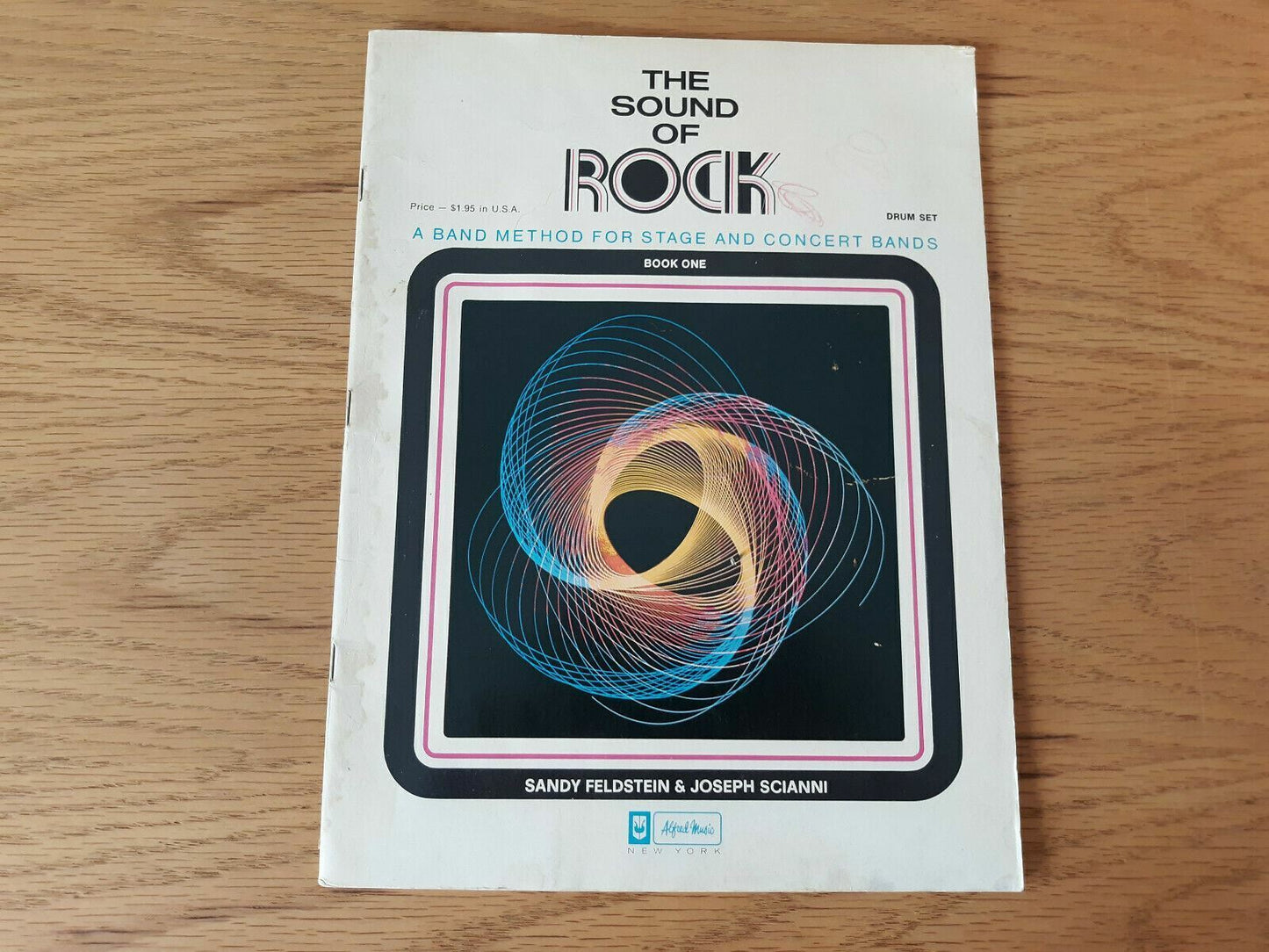 The Sound of Rock Book One Drum Set by Feldstein and Scianni 1971