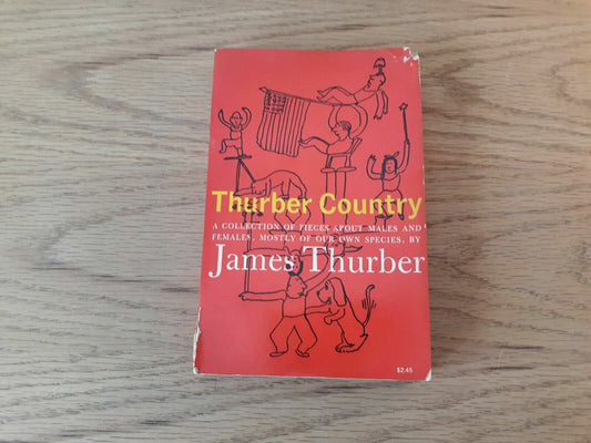 Thurber Country By James Thurber Paperback 1953 Simon And Schuster