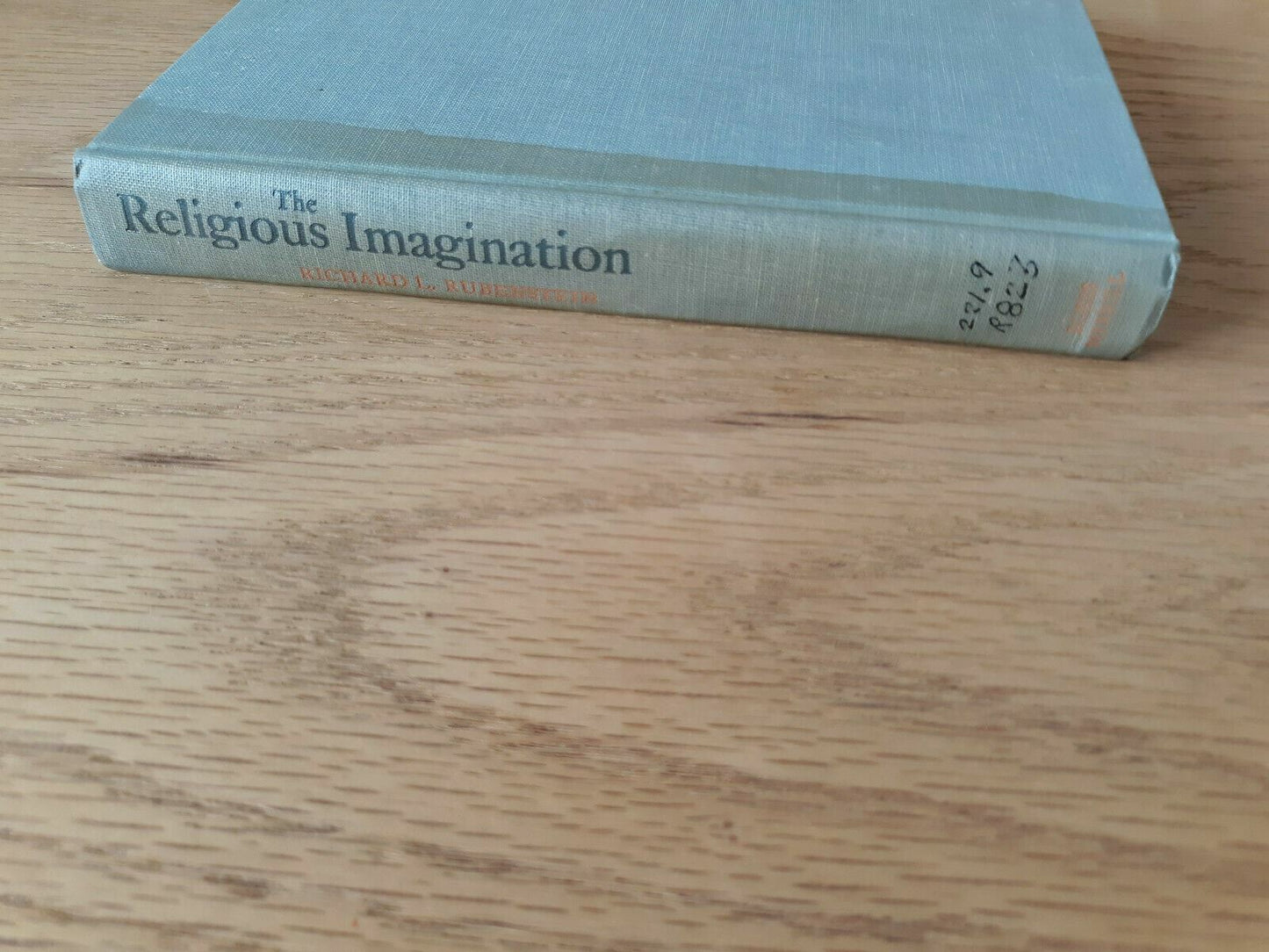 The Religious Imagination by Richard Rubinstein 1968 1st Printing Hardcover