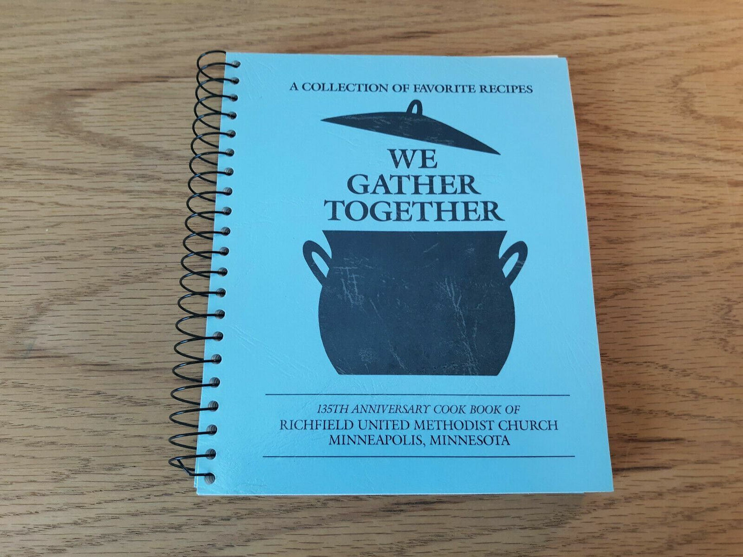 We Gather Together Richfield United Methodist Church Cookbook Minneapolis MN