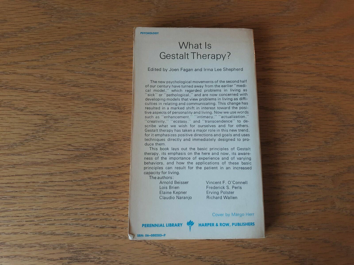 What is Gestalt Therapy by Joen Fagan and Irma Shepherd 1970