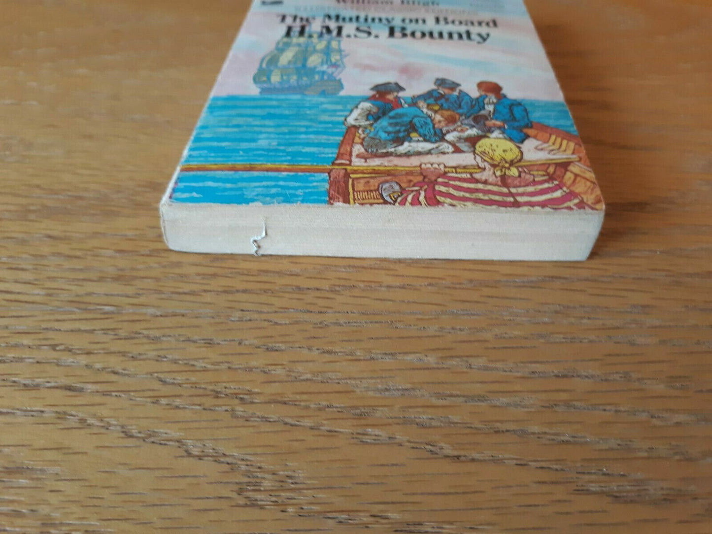 The Mutiny on Board H.M.S. Bounty, Illustrated Classics by W. Bligh 1979