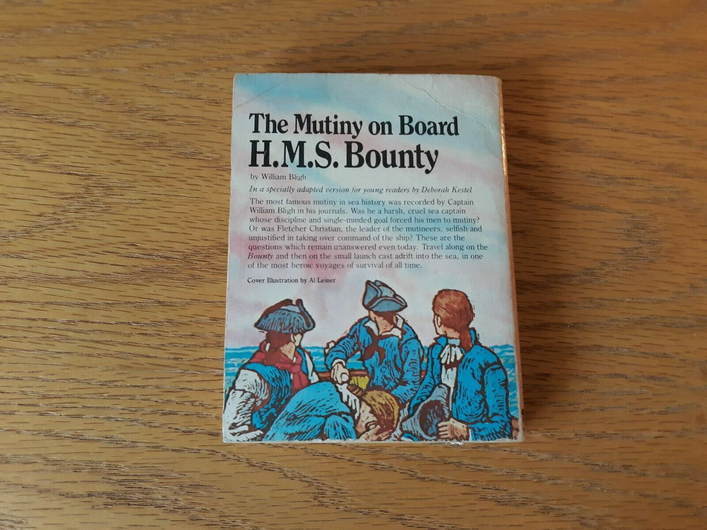 The Mutiny on Board H.M.S. Bounty, Illustrated Classics by W. Bligh 1979