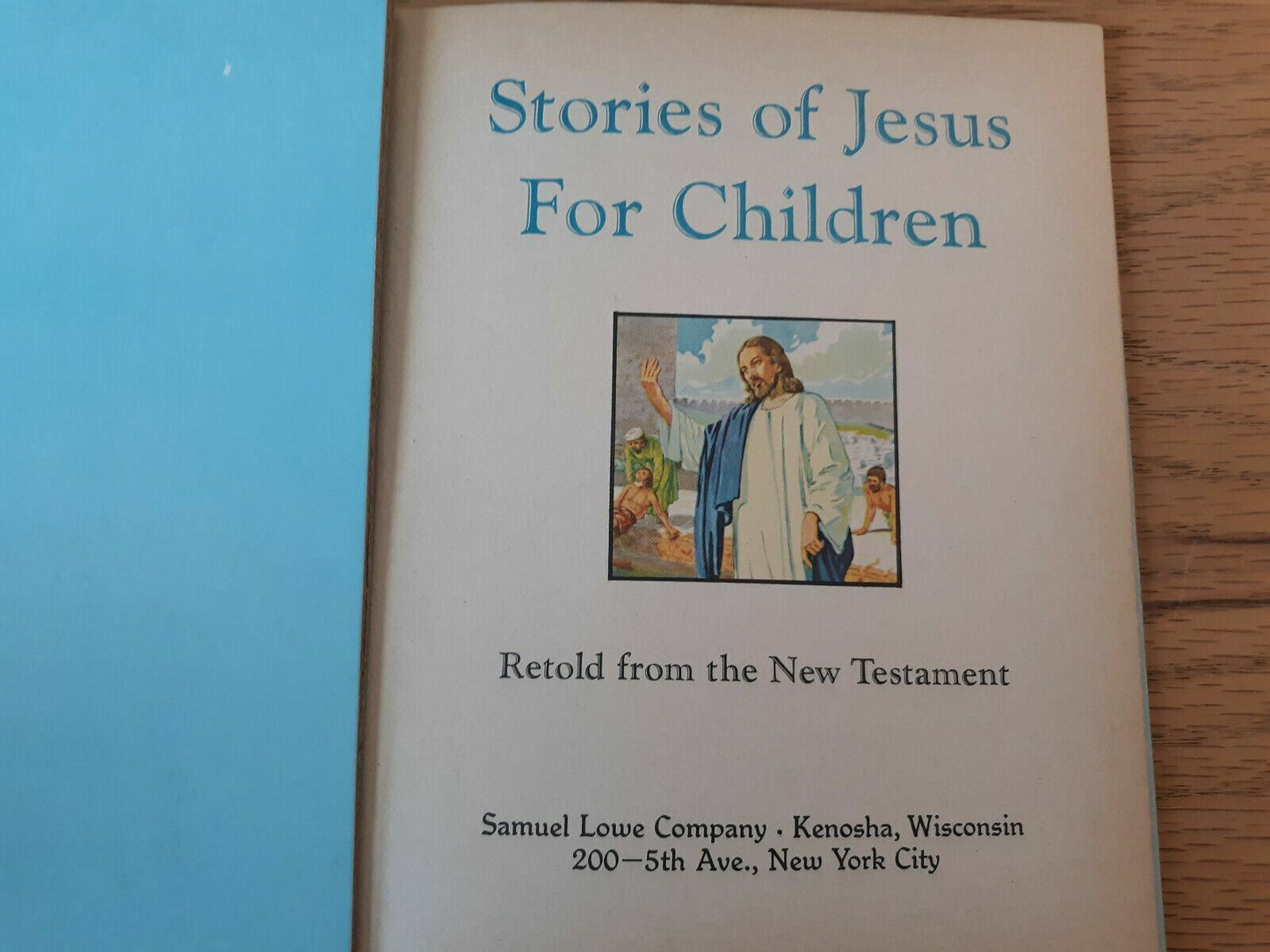 Vintage A bonnie Book ~ Stories of Jesus For Children ~ 1955