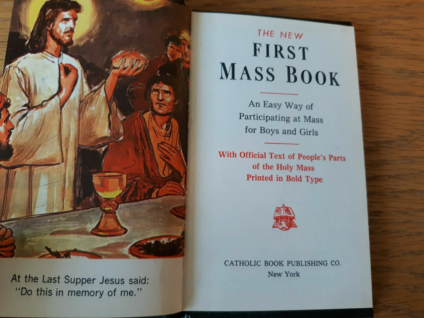 The New First Mass Book 1970