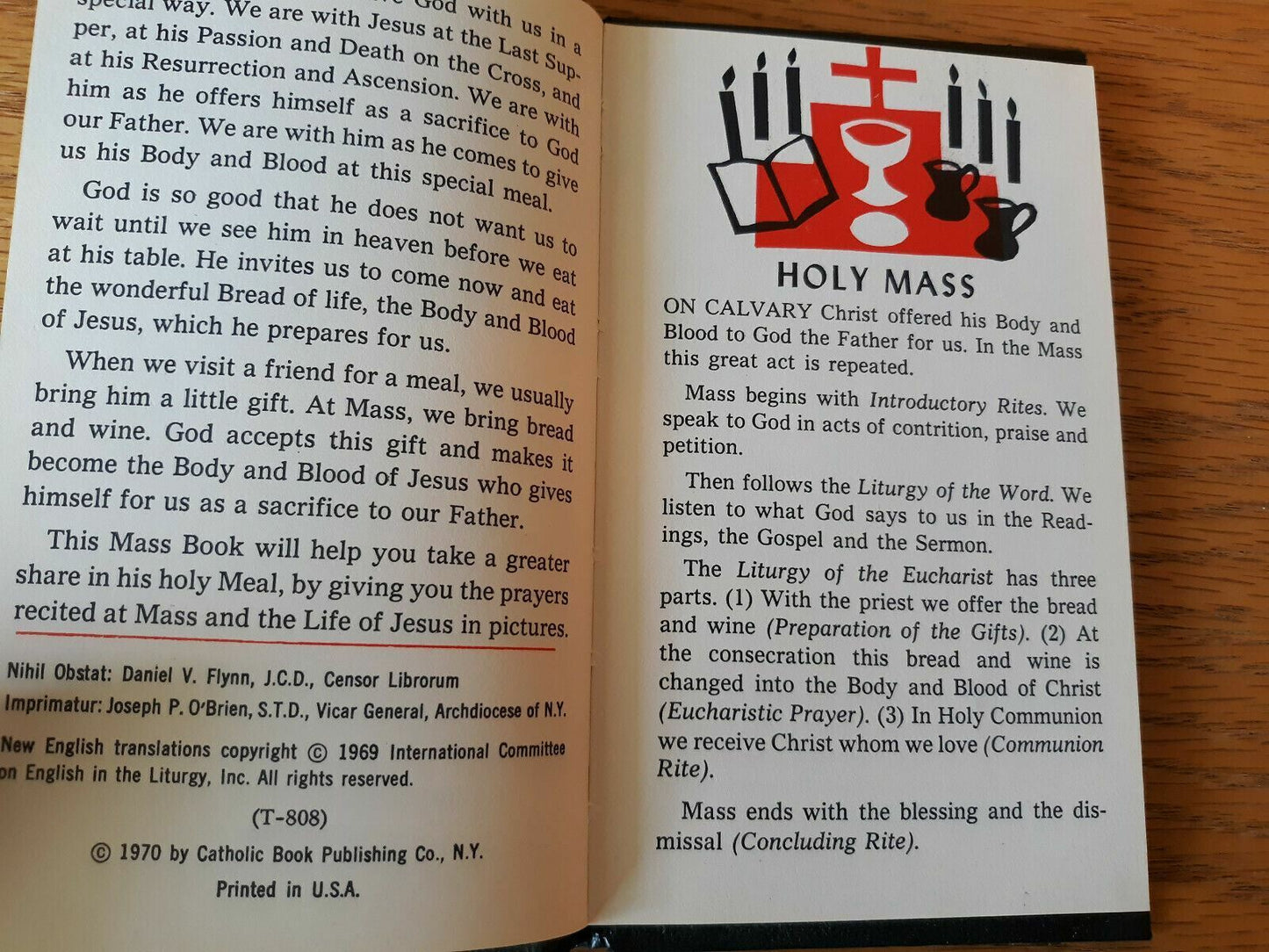 The New First Mass Book 1970