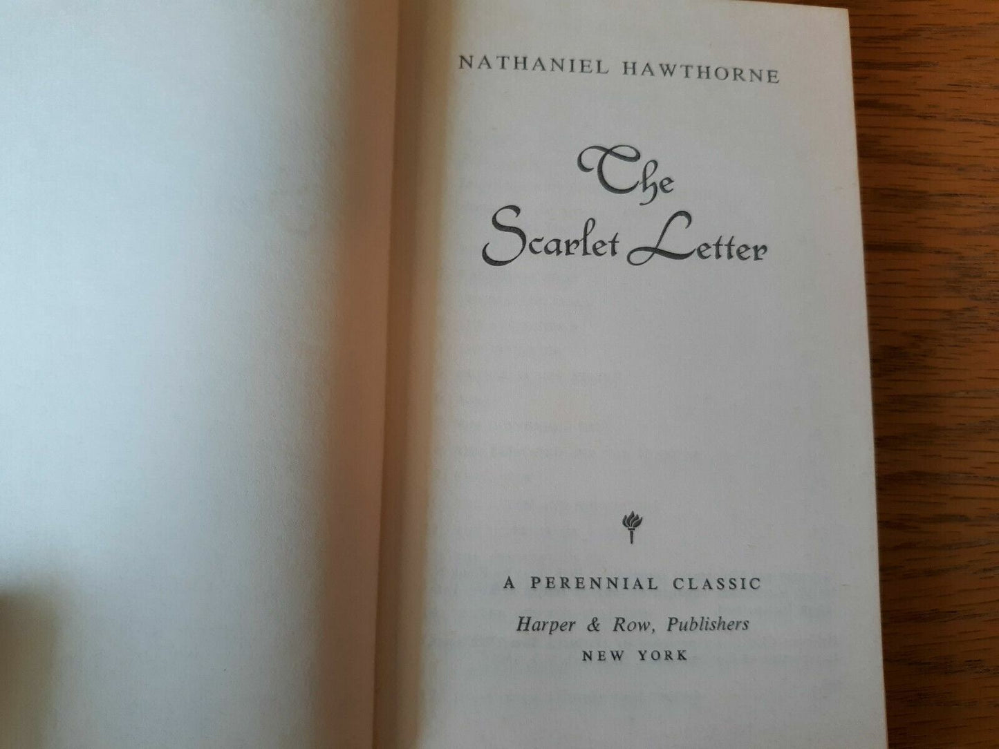 The Scarlet Letter by Nathaniel Hawthorne 1965