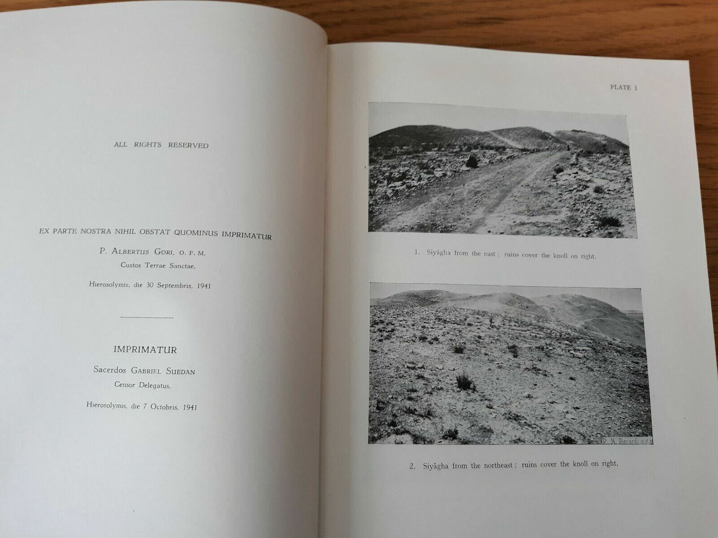 The Memorial of Moses on Mount Nebo Part II The Plates by Sylvester Saller 1941