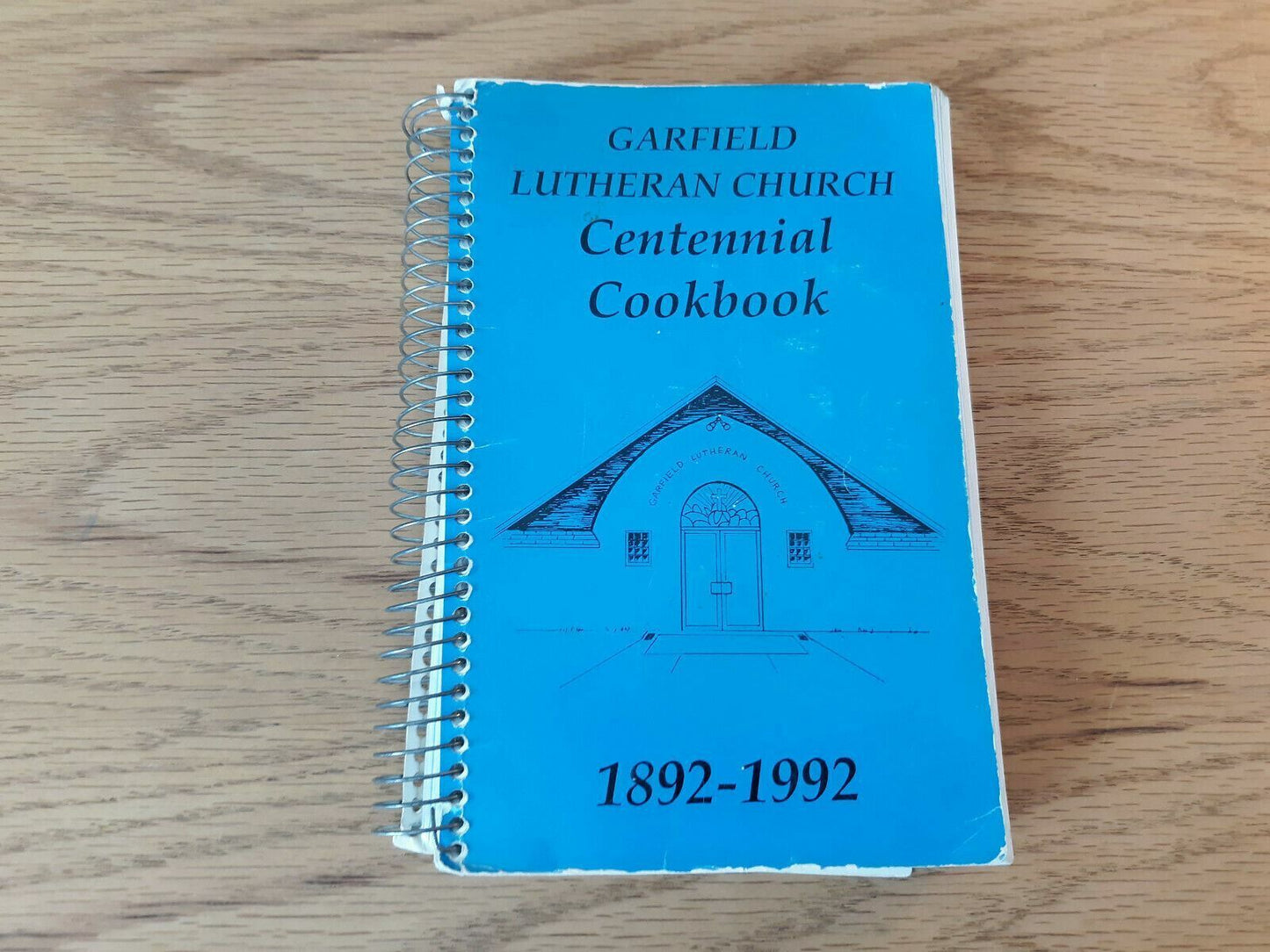 Garfield Lutheran Church Centennial Cookbook 1992 Rural Madison MN