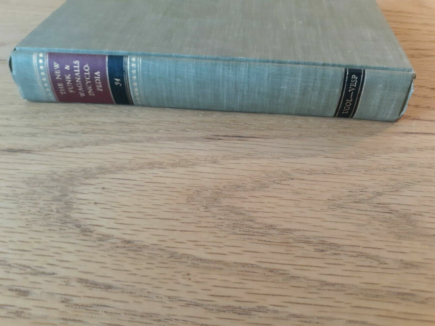 The New Funk & Wagnalls Encyclopedia 1953 Volume 34 Unicorn Hardcover