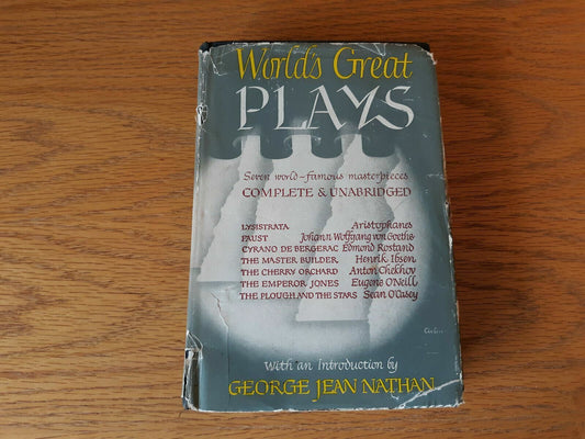 World's Great Plays by George Nathan 1944