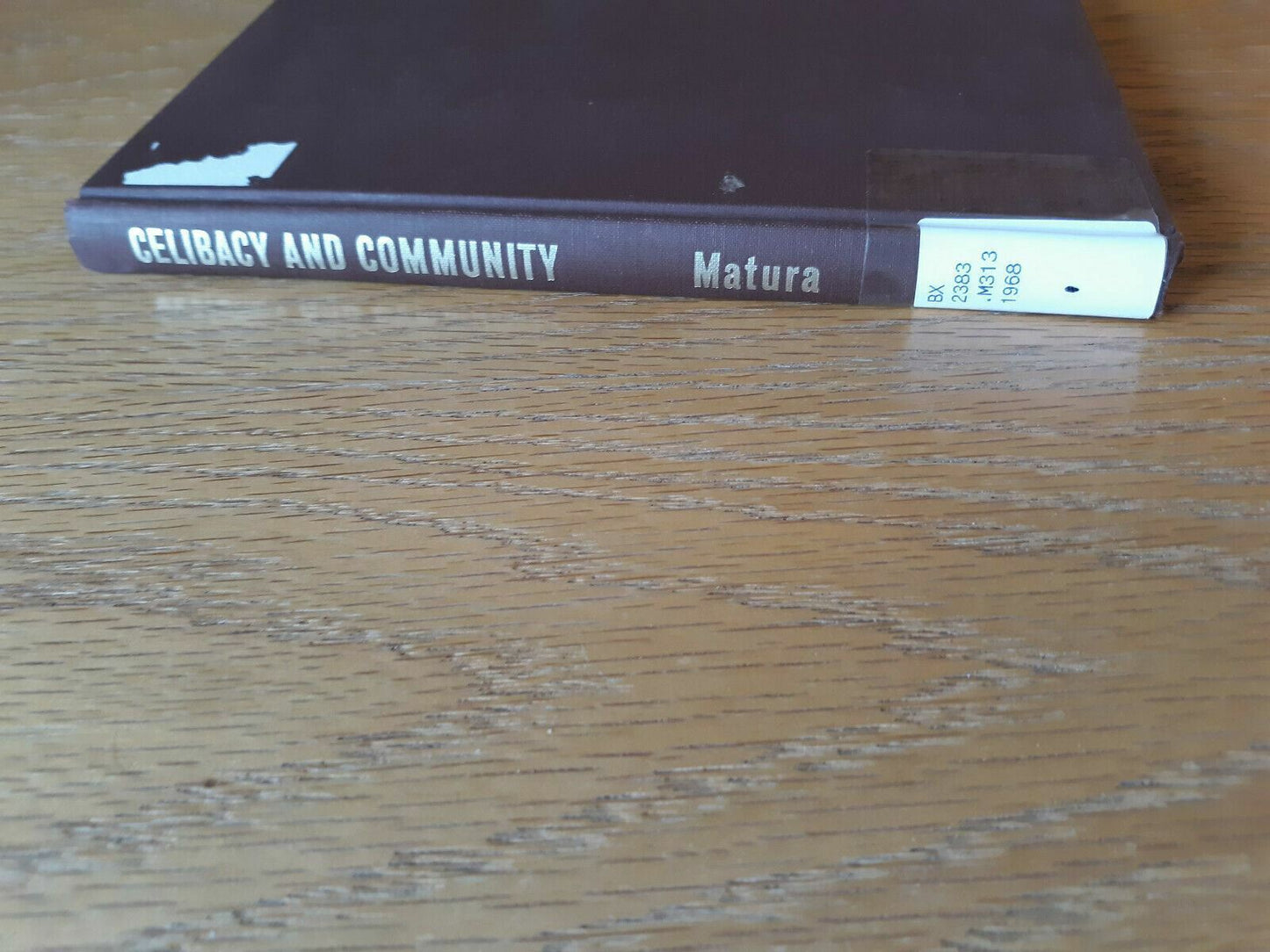 Celibacy And Community Thaddee Matura 1968 Hardcover Franciscan Herald Press