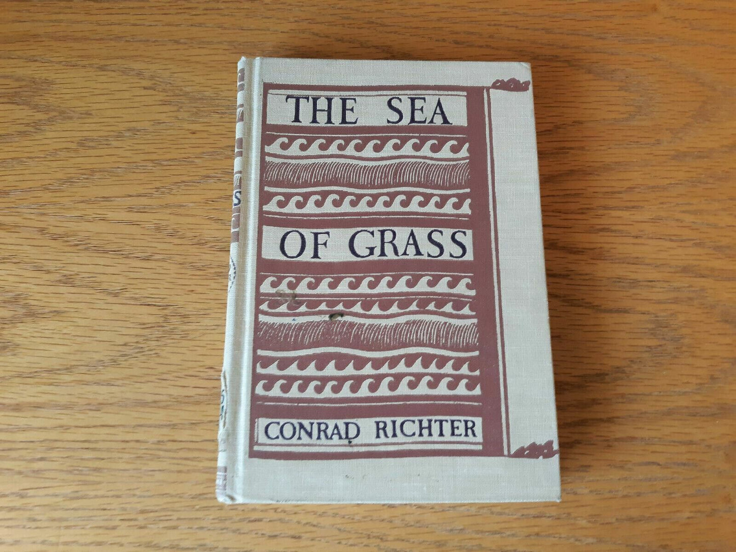 The Sea Of Grass by Conrad Richter 1961 Hardcover Alfred A Knopf