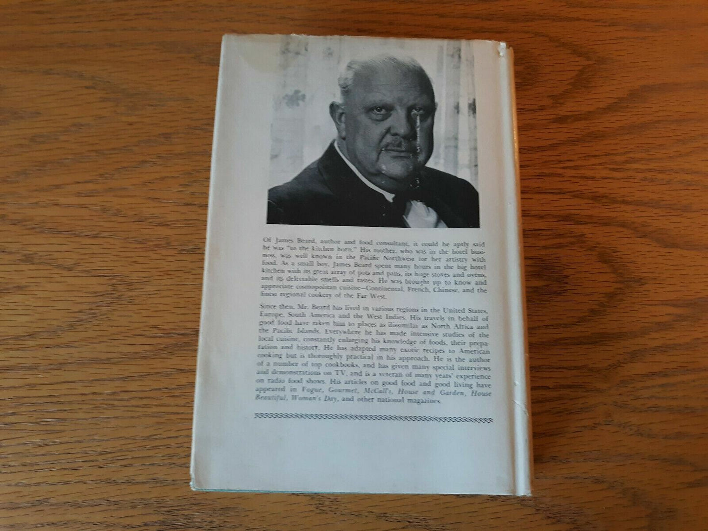 The James Beard Cookbook 1961 Hardcover Book Club Edition