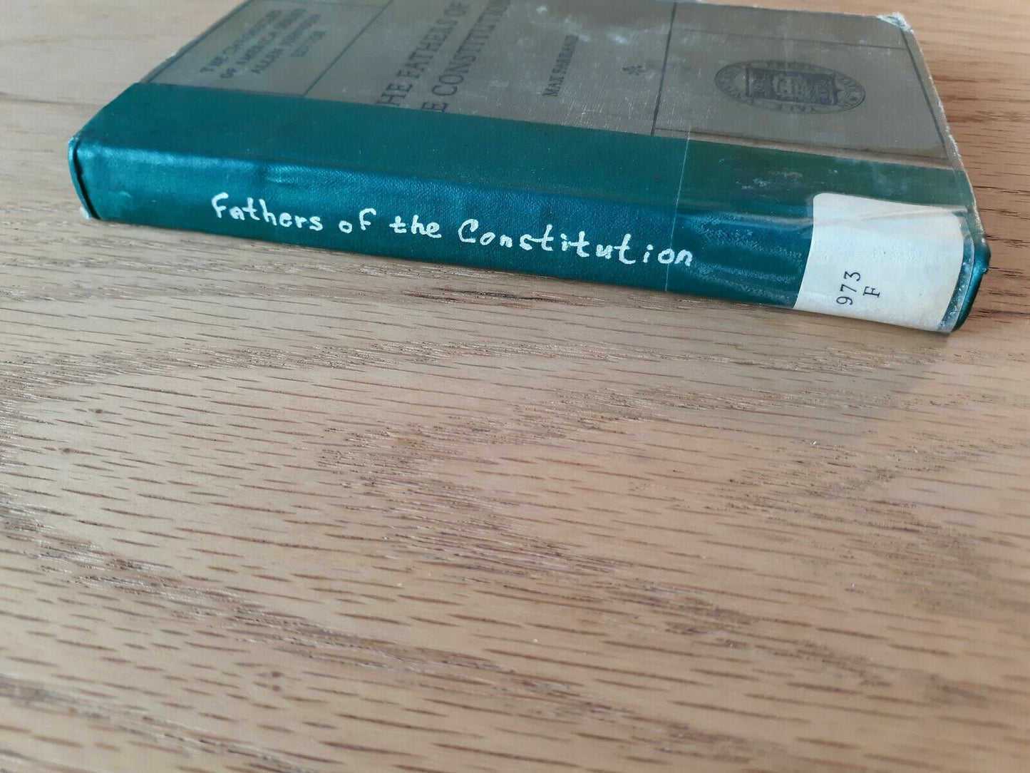 The Fathers of the Constitution by Max Farrand 1921