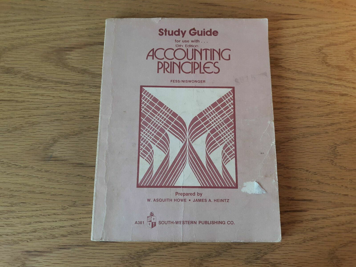 Accounting Principles/Study Guide 13th Edition by Rollin Niswonger Philip E. Fes