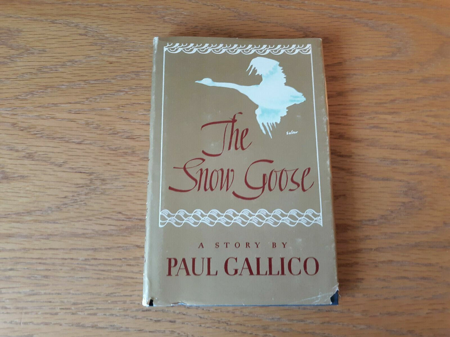 The Snow Goose by Paul Gallico 1977 Hardcover Dust Jacket