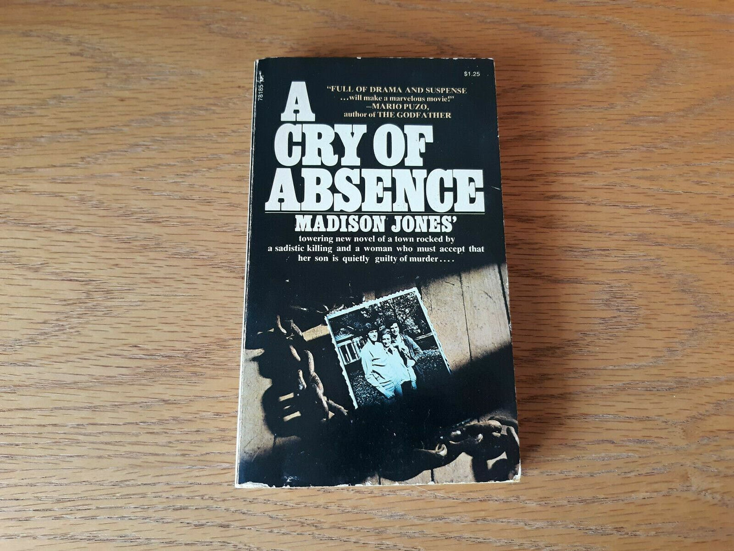 A Cry of Absence by Madison Jones 1972