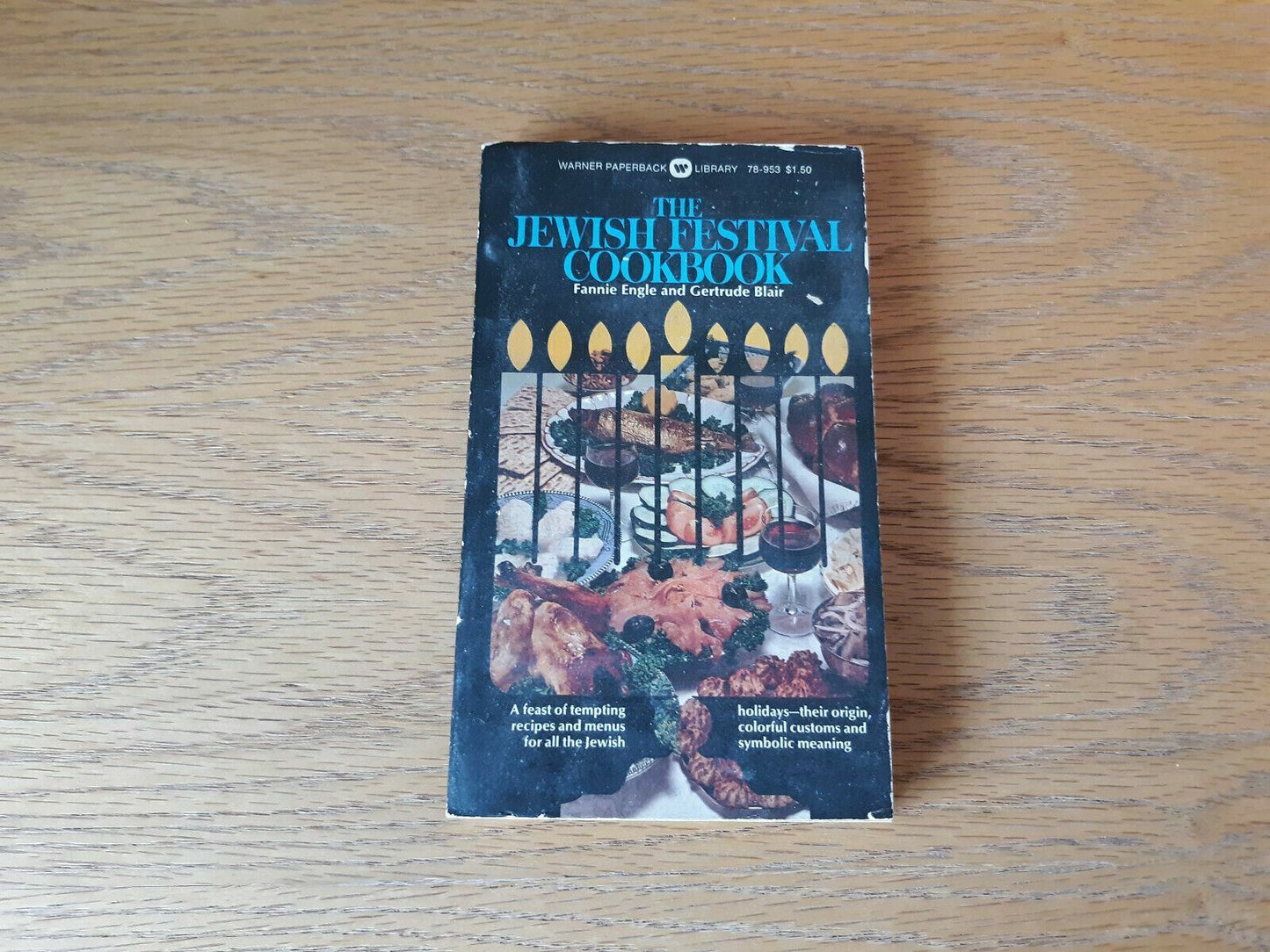 The Jewish Festival Cookbook by Fannie Engle 1975