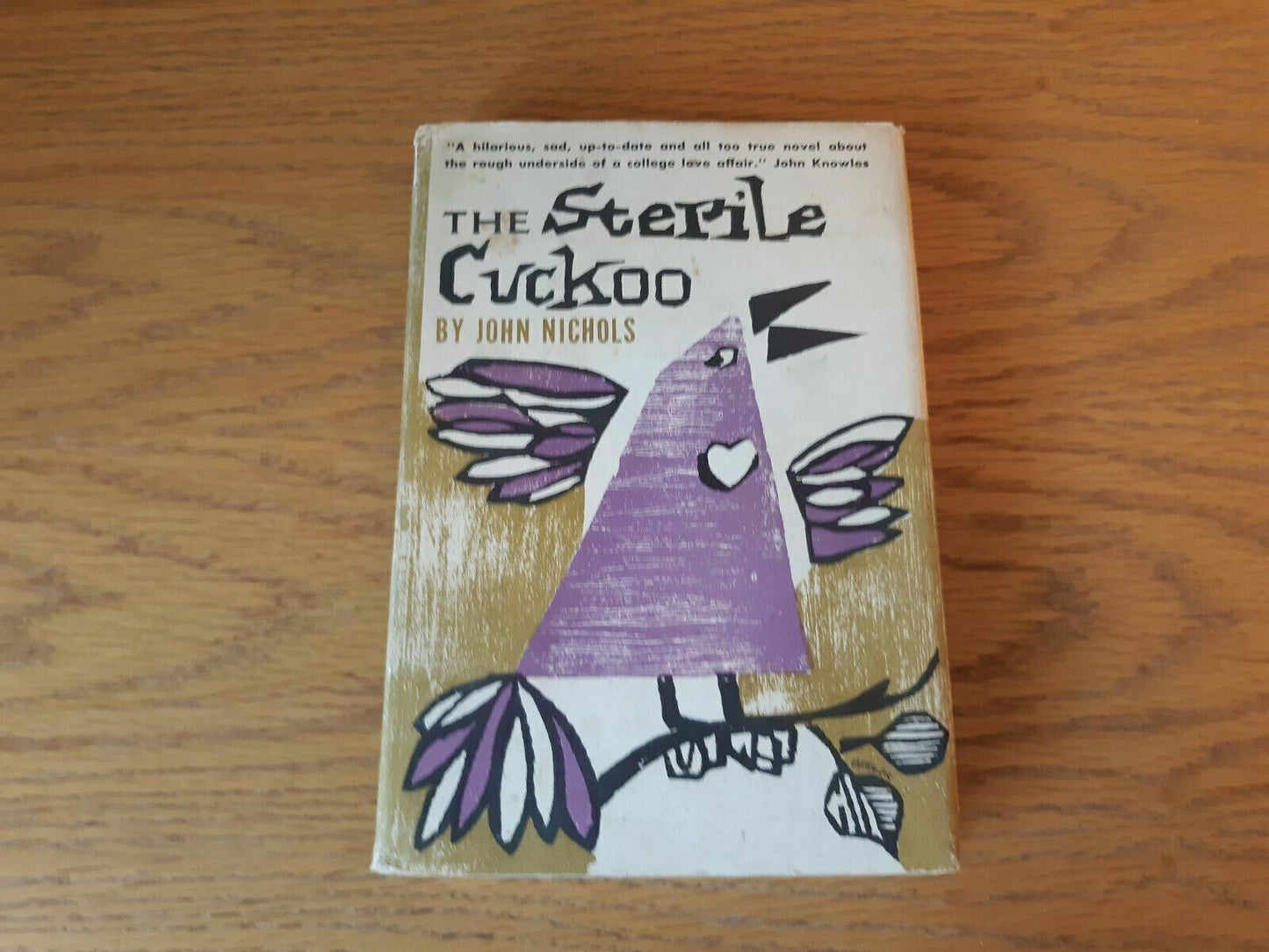 The Sterile Cuckoo, John Nichols, 1965 HC/DJ Book Club Edition BCE