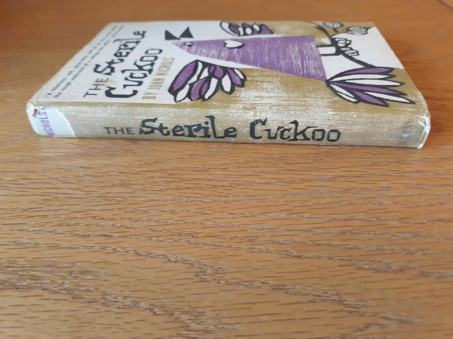 The Sterile Cuckoo, John Nichols, 1965 HC/DJ Book Club Edition BCE