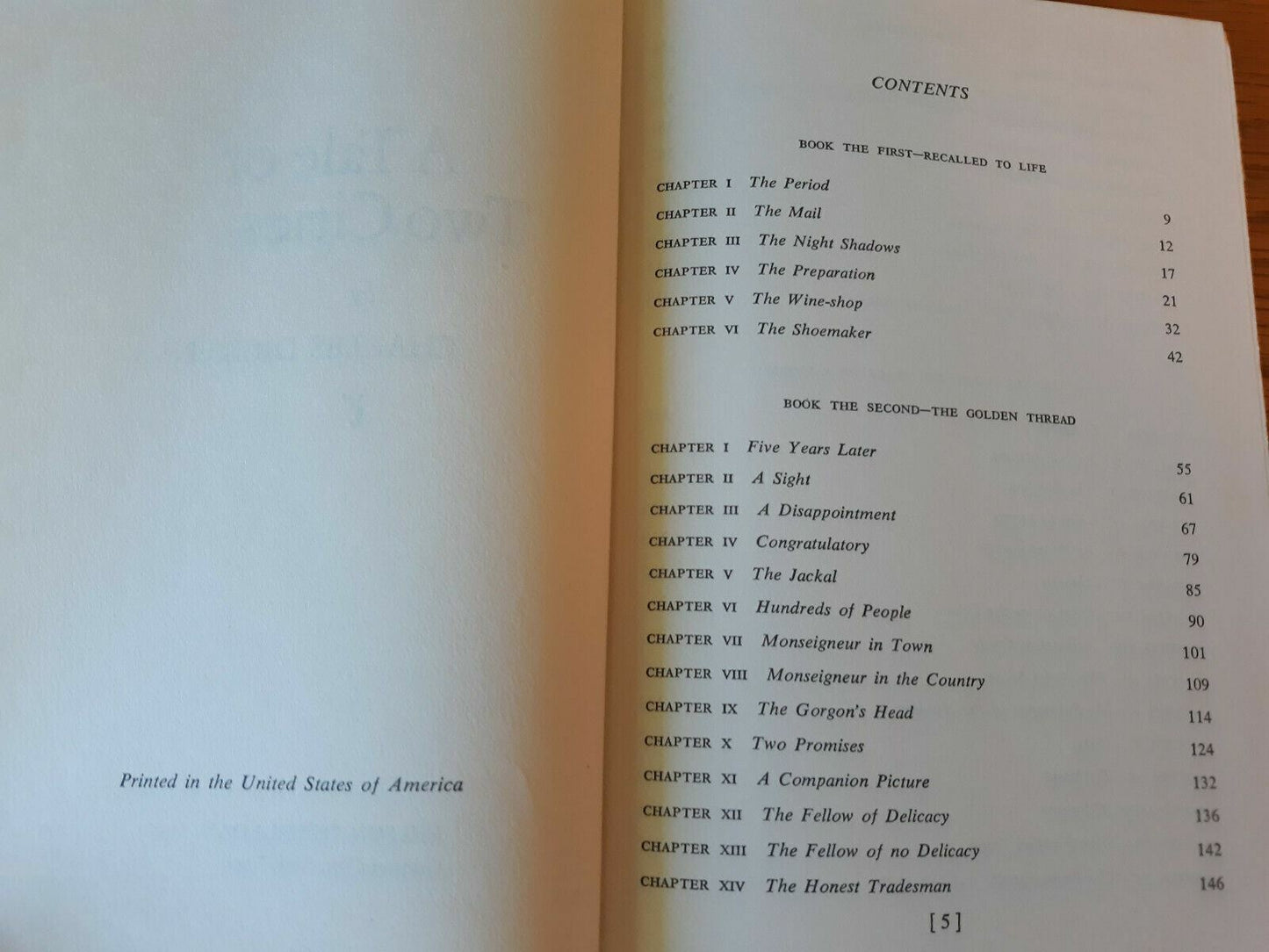 A Tale of Two Cities Charles Dickens Nelson Doubleday Hardcover