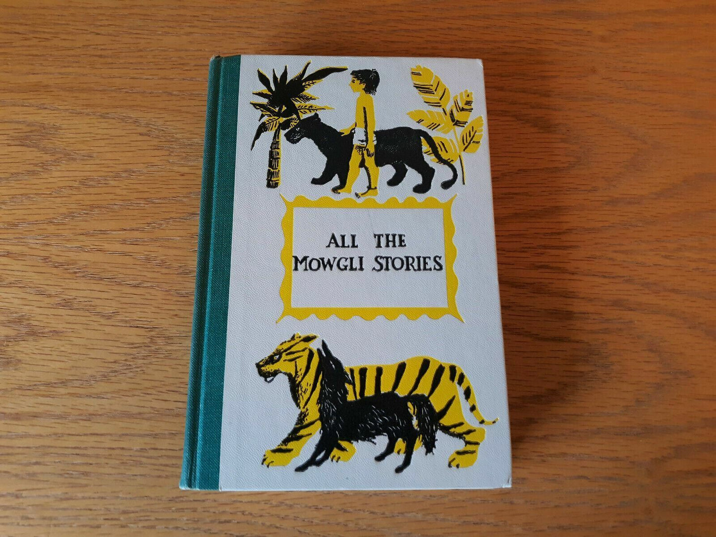 VINTAGE: ALL THE MOWGLI STORIES by Rudyard Kipling 1956 Junior Deluxe Edition