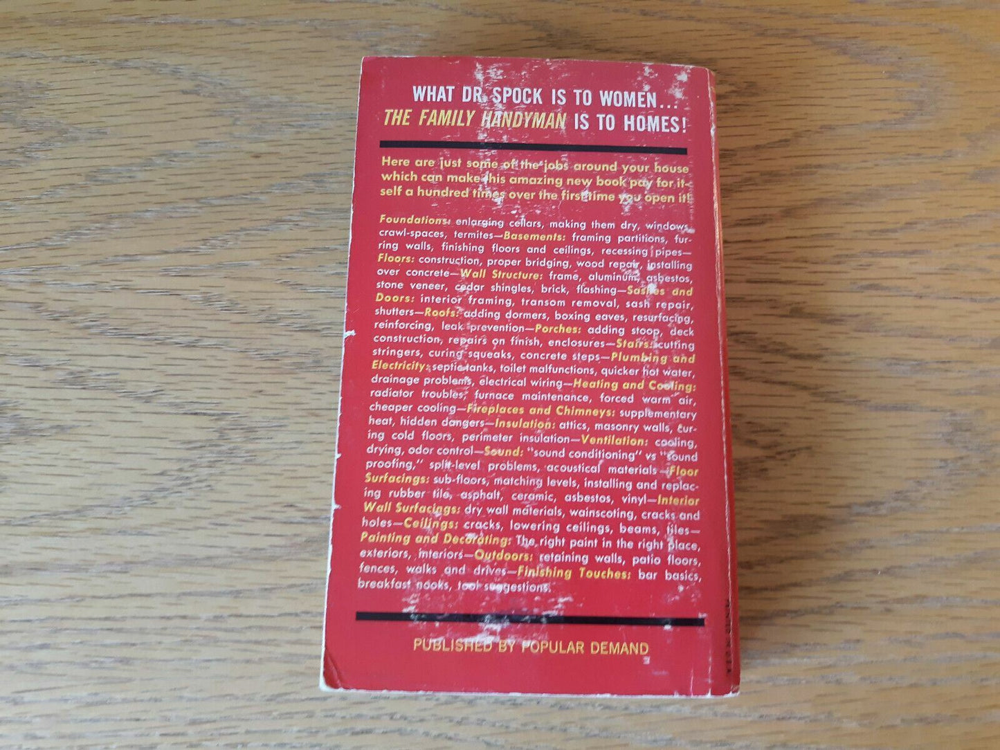 The Family Handyman's 1001 Questions And Answers First Printing 1965