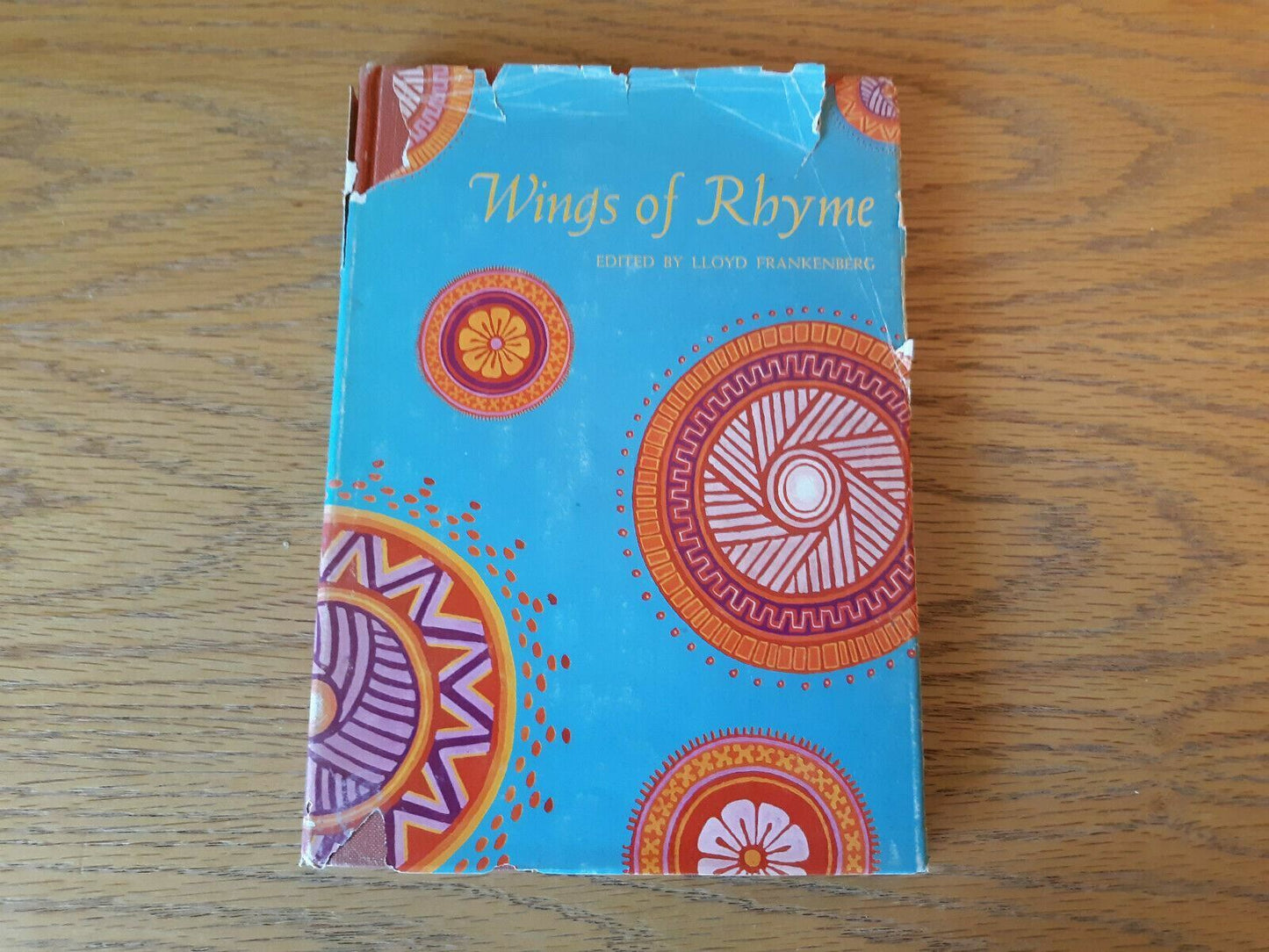 Wings Of Rhyme Lloyd Frankenberg 1967 Hardcover Dust Jacket Funk & Wagnalls