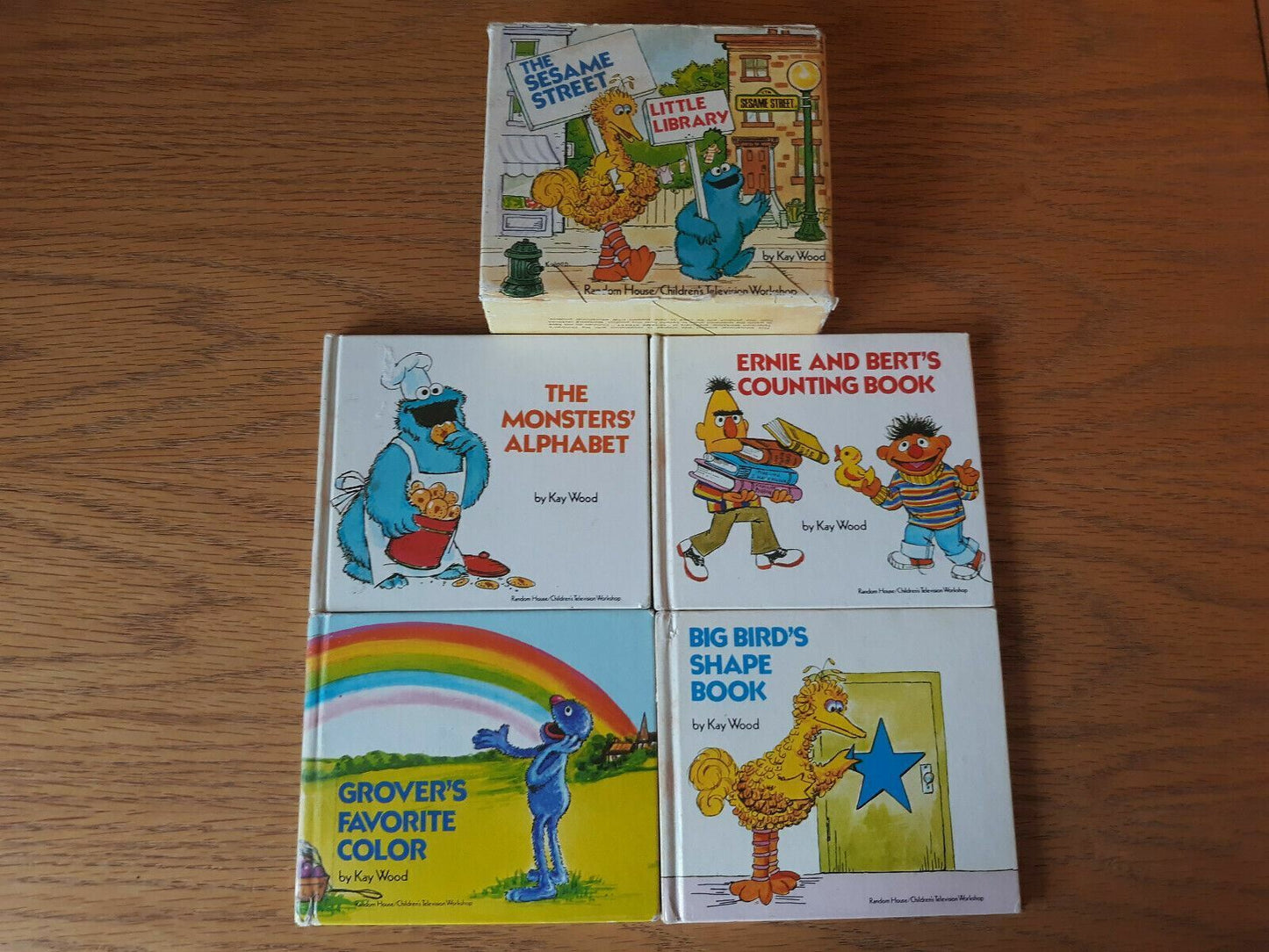 The Sesame Street Little Library Set 1977