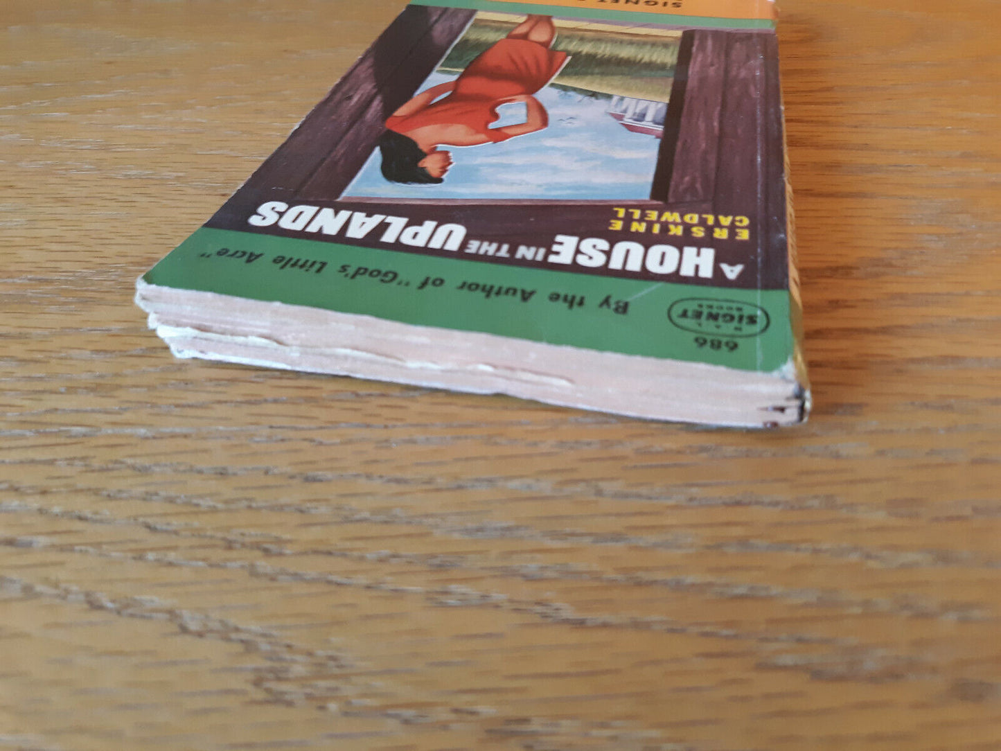 A House In The Uplands Erskine Caldwell 1949 Signet Book Paperback