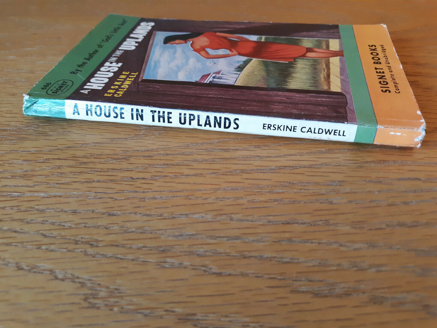 A House In The Uplands Erskine Caldwell 1949 Signet Book Paperback